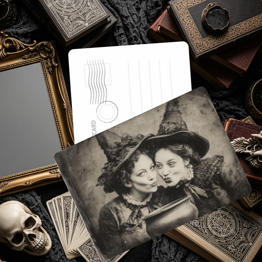 Postkarten - Gothic - Vintage - Horror – Bild 11